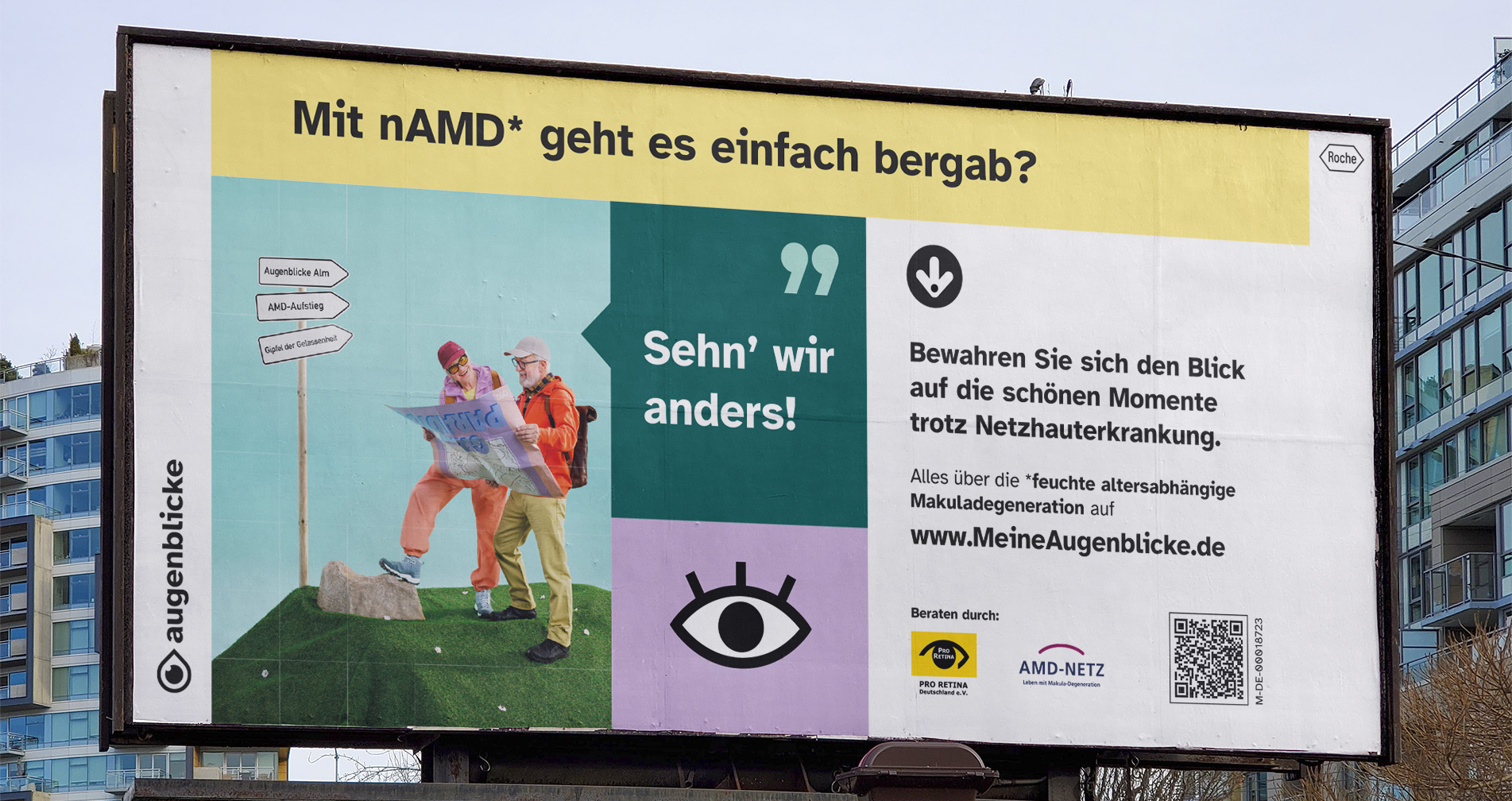 Roche Augenblicke-Kampagne